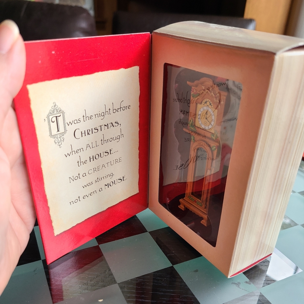 Hallmark Keepsake Ornament twas the night before Christmas grandfather c… - Picture 13 of 15